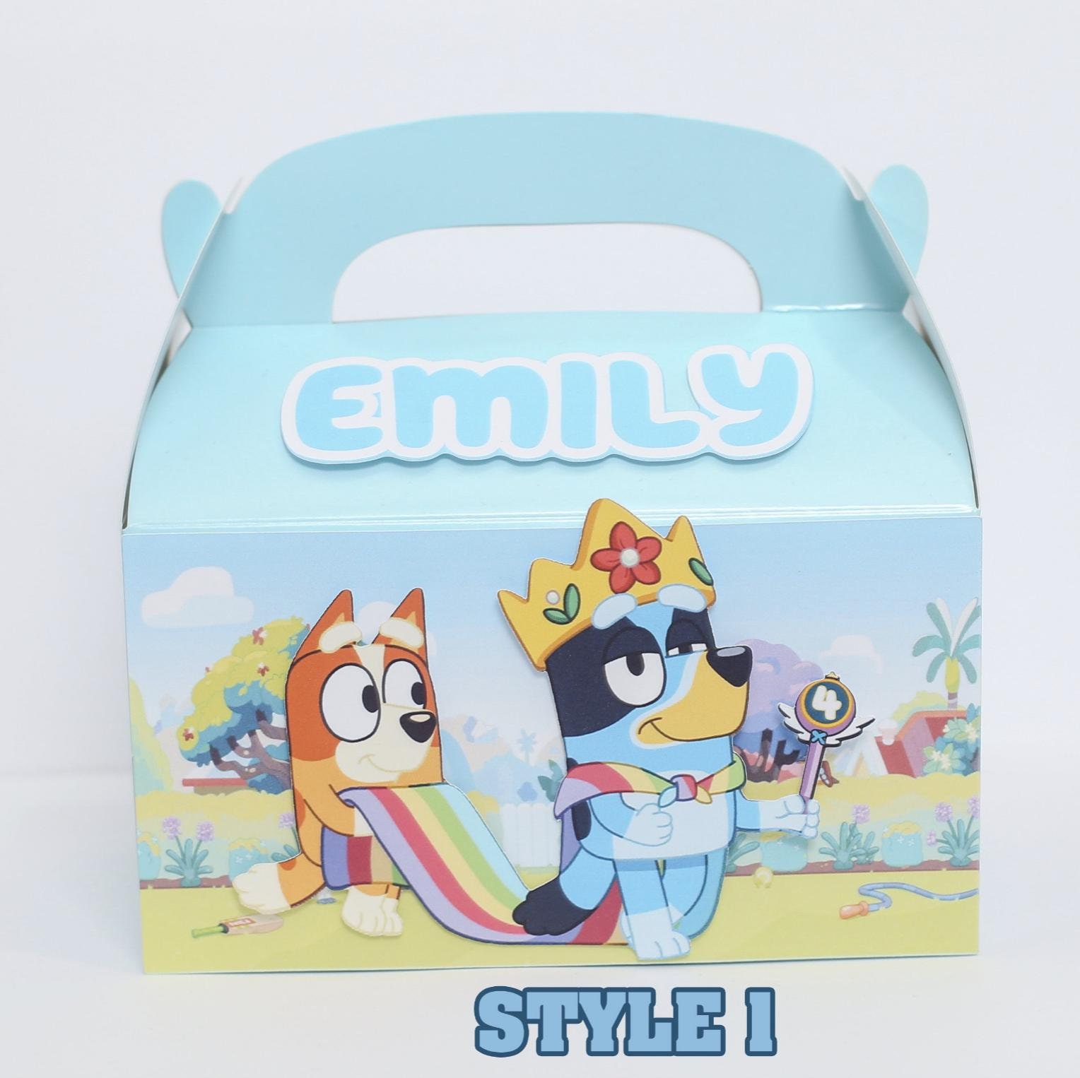 Blue Dog Favor Box Set