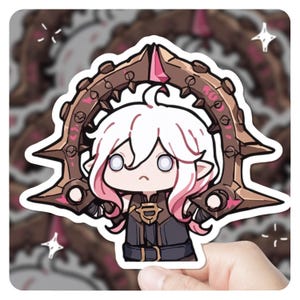 League of Legends Sticker Briar Sticker 3&quot; Vinyl Sticker, lol-gift, fanart, league of legends league oflegends