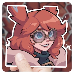 Aurora League of Legends 3&quot; Vinyl Sticker, LoL Sticker, League of Legends