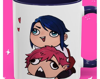 Arcane Vi, Arcane Caitlyn-mugg Derp 11oz Rolig present till Arcane-pulver, LoL-vänpresent, LoL-flickvänpresent, Accent League of Legends