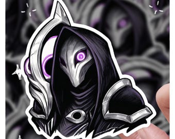 League of Legends Jhin 3" Vinyl Sticker