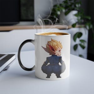Heimerdinger Arcane Mug (magic Mug) - Heat Sensitive Color Morphing ...
