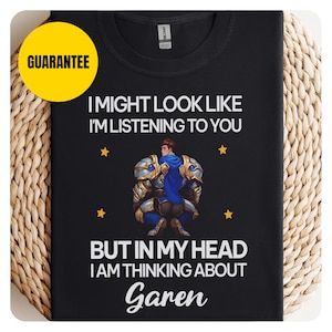 League of Legends Shirt Garen ,Unisex  LoL Gamer Gift, Softstyle Tee, Best Gamer Gifts Fan Shirt, Unisex LoL Gift
