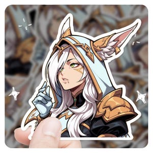League of Legends Xayah 3&quot; Vinyl Sticker, lol Sticker, Broken Covenant Xayah lol Stickers