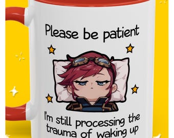 Personalized Arcane Vi Mug, Vi League of Legends Mug 11oz Fun Gift for LoL Gamers, Custom Message Gift, LoL Girlfriend Gift Gamer Gaming Mug
