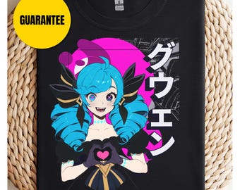 League of Legends Shirt | Gwen Japanese Fanart Shirt