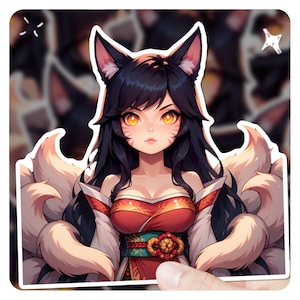 League of Legends Chibi Vinyl 3&quot; Sticker