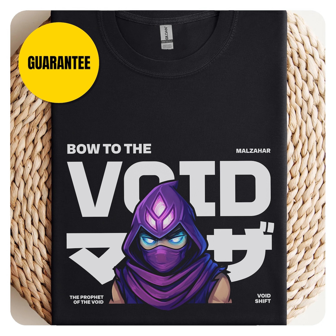 League of Legends Malzahar T-shirt, Gamer Tee, Video Game