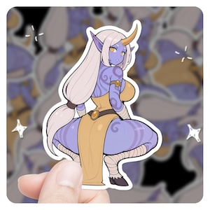 League of Legends Soraka Cheeky 3&quot; Vinyl Sticker, lol Sticker, Soraka lol Stickers