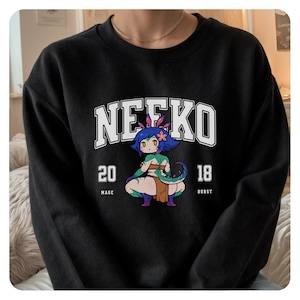 League of Legends Neeko Sweatshirt, Main Unisex Crewneck, LoL Gamer Gift, Main Gaming Apparel