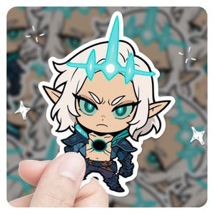 League of Legends Viego 3&quot; Vinyl Sticker, lol Sticker, Arcane League of Legends Viego lol Stickers