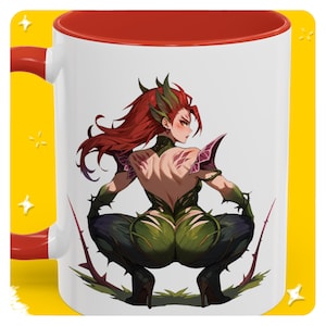 Zyra League of Legends Mug Cheeky 11oz Fun Gift for LoL Gamers, Custom Message Gift, LoL Girlfriend Gift, Gamer Mug, Personalized Gaming Mug