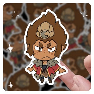League of Legends Taliyah 3&quot; Vinyl Sticker, lol Sticker, Arcane League of Legends lol Stickers