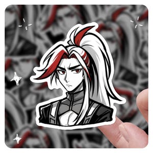 League Of Legends Kayn 3" Vinyl Sticker, Lol Sticker, Arcane League Of Legends Kayn Lol Stickers