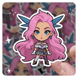 League of Legends Seraphine 3&quot; Vinyl Sticker, lol Sticker, Arcane League of Legends Seraphine lol Stickers