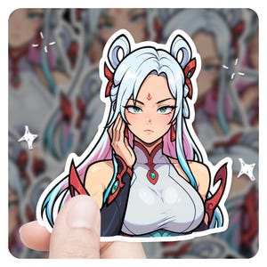 League of Legends Irelia 3&quot; Vinyl Sticker, lol Sticker, Arcane League of Legends Mythmaker Irelia lol Stickers