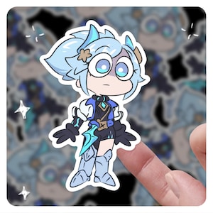 League of Legends Drx akali 3&quot; Vinyl Sticker, lol Sticker, Arcane League of Legends Drx akali lol Stickers