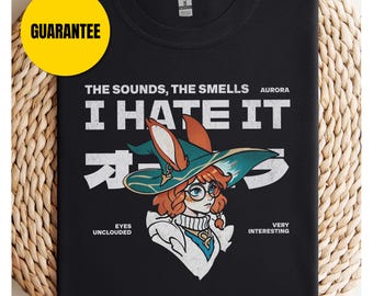 League of Legends Shirt Aurora, LoL Gamer Gift, Softstyle Tee, Japanese Style Video Game Fan Shirt, Unisex LoL Gift