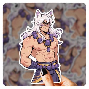 Sett League of Legends Sticker, 3 inch, Spirit Blossom Sett, Computer Decal PC, Laptop Decal, League of Legends Gift