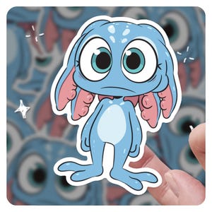 League of Legends Fizz 3&quot; Vinyl Sticker, lol Sticker, Arcane League of Legends Fizz lol Stickers