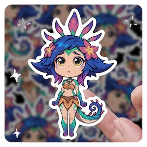 League of Legends Neeko 3&quot; Vinyl Sticker, lol Sticker, Arcane League of Legends lol Stickers