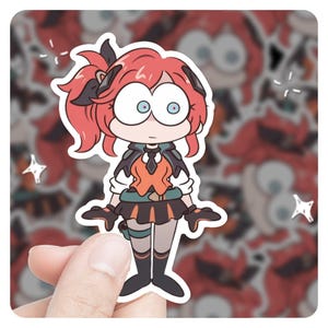 League of Legends Lux 3&quot; Vinyl Sticker, lol Sticker, Arcane League of Legends Lux lol Stickers
