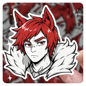 League of Legends Sett 3&quot; Vinyl Sticker, lol Sticker, Arcane League of Legends lol Stickers