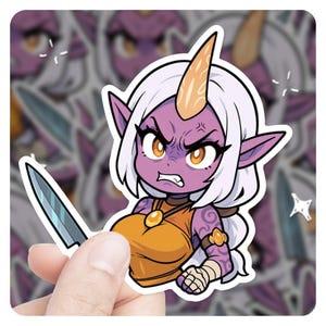 League of Legends Soraka 3&quot; Vinyl Sticker, lol Sticker, Arcane League of Legends Soraka lol Stickers