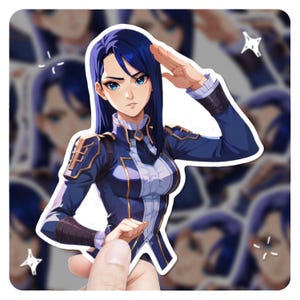 Arcane Caitlyn Sticker 3&quot; Vinyl Sticker, lol-gift, lol fanart,  Caitlyn League of Legends Sticker league oflegends gift