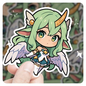 League of Legends Soraka 3&quot; Vinyl Sticker, lol Sticker, Arcane League of Legends Soraka lol Stickers
