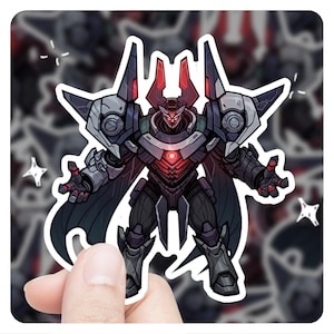 League of Legends Mordekaiser 3&quot; Vinyl Sticker, lol Sticker, Arcane League of Legends Morde lol Stickers