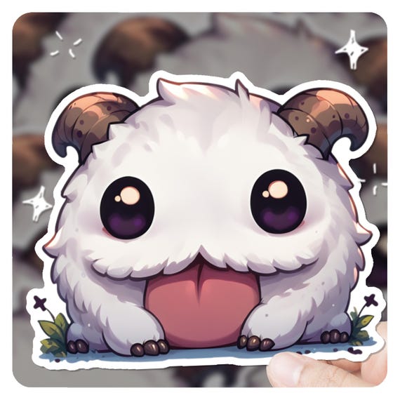 League of Legends Poro Sticker 3