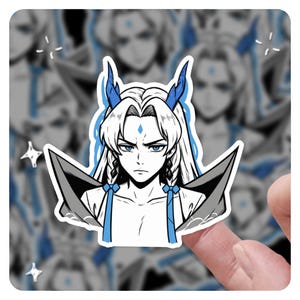 League of Legends Yone 3&quot; Vinyl Sticker, lol Sticker, League of Legends lol Stickers