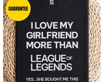League of Legends Shirt ,Unisex  LoL Gamer Gift, Softstyle Tee, Best Gamer Gifts Fan Shirt, Unisex LoL Gift