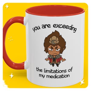 Taliyah League of Legends Mug 11oz Fun Gift for LoL Gamers, Custom Message Gift, LoL Girlfriend Gift, Gamer Mug, Personalized Gaming Mug