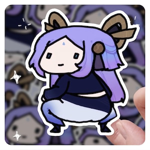 League of Legends Yunara 3&quot; Vinyl Sticker, lol Sticker, Arcane League of Legends Yunara lol Stickers