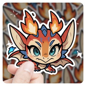 League of Legends Smolder 3" Vinyl Sticker, lol Sticker, Arcane League of Legends Smolder lol Stickers