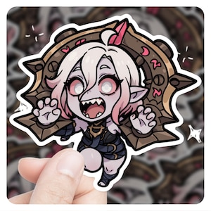 League of Legends Briar 3" Vinyl Sticker, lol Sticker, Arcane League of Legends Briar lol Stickers