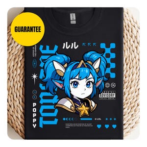League of Legends Poppy T-Shirt, Gamer Tee, Video Game Apparel, Unisex Shirt, Fantasy Tee