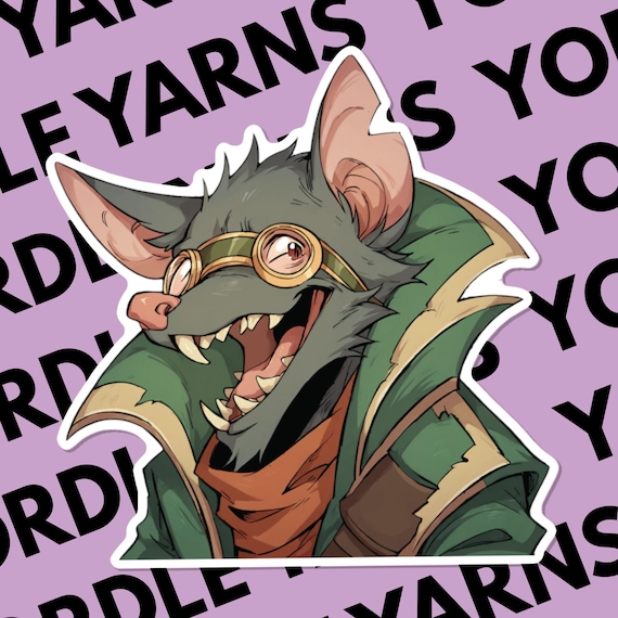 Twitch League of Legends ステッカー 3インチ ビニールステッカー