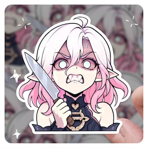 League of Legends Briar 3" Vinyl Sticker