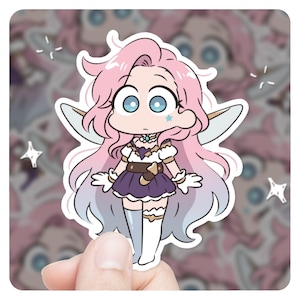League of Legends Seraphine Chibi 3&quot; Vinyl Sticker, lol Sticker, League of Legends Seraphine lol Stickers