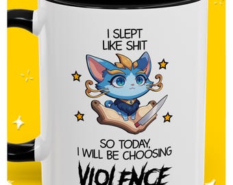 Yuumi League of Legends Mug 11oz Fun Gift for LoL Gamers, Custom Message Gift, LoL Girlfriend Gift, Gamer Mug, Personalized Gaming Mug, Gift