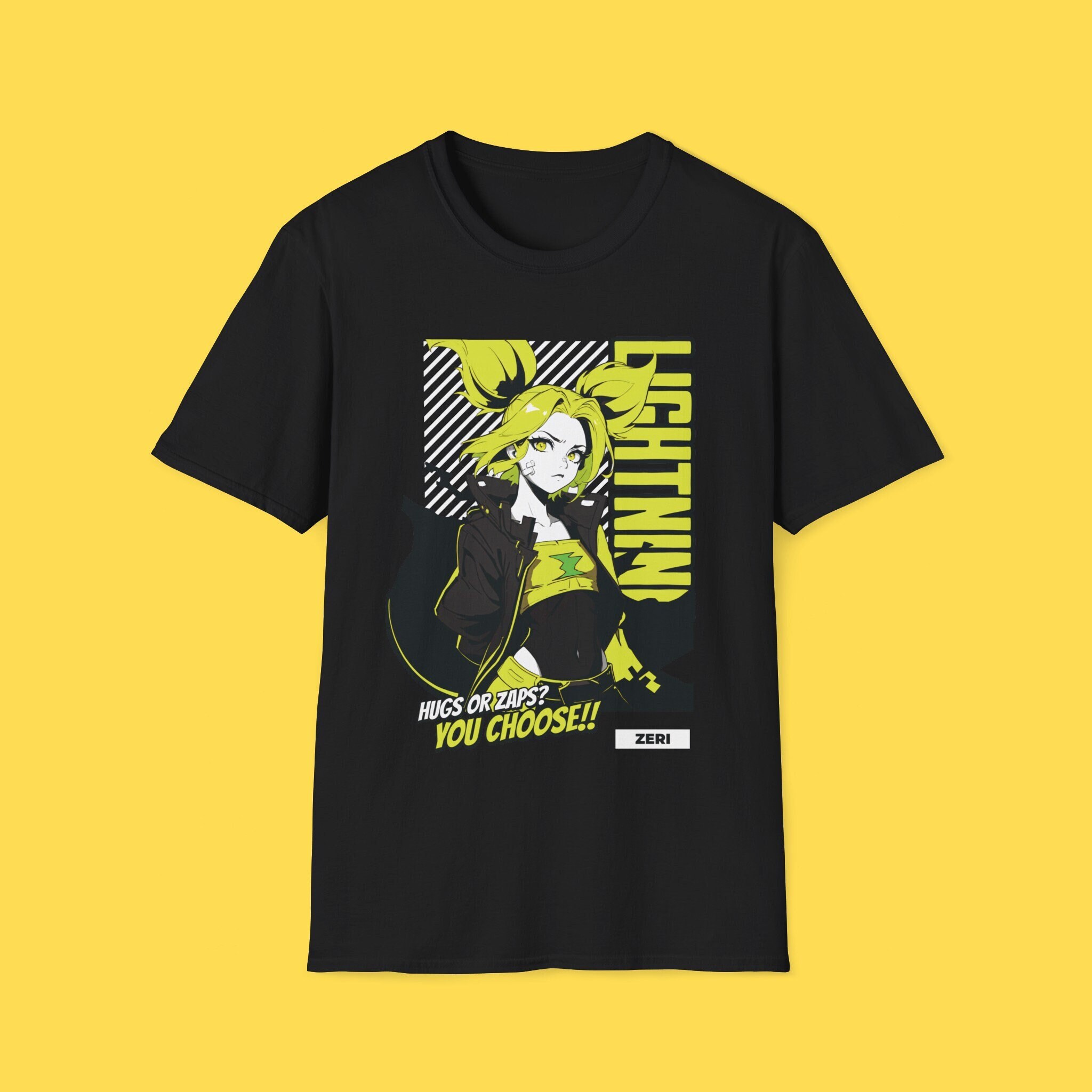 League of Legends Shirt | Zeri Fanart Shirt | Vibrant League Shirt