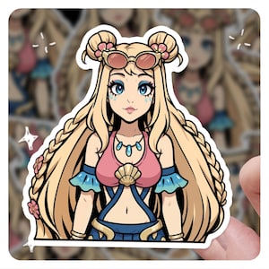 League of Legends Seraphine 3&quot; Vinyl Sticker, lol Sticker, Arcane League of Legends Sona lol Stickers