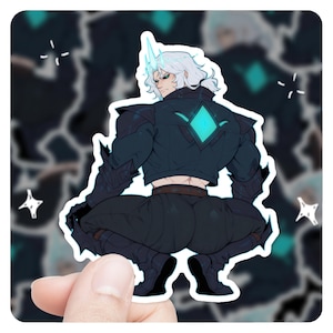 League of Legends Viego Cheeky 3&quot; Vinyl Sticker, lol Sticker, Viego lol Stickers