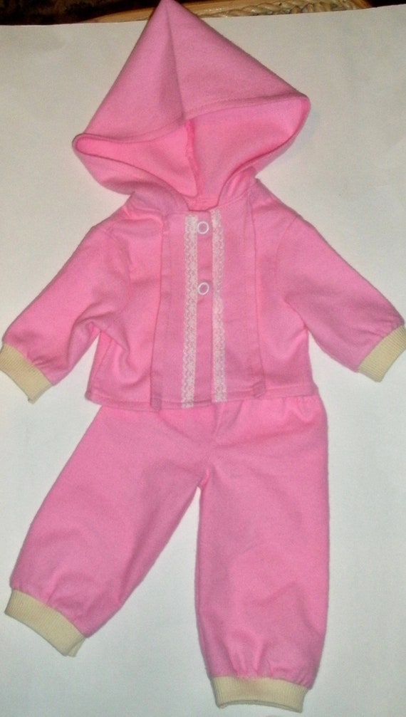 pink jogging suit