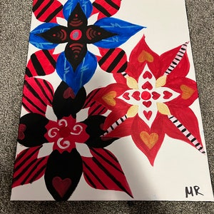 Vees Inspired Flower