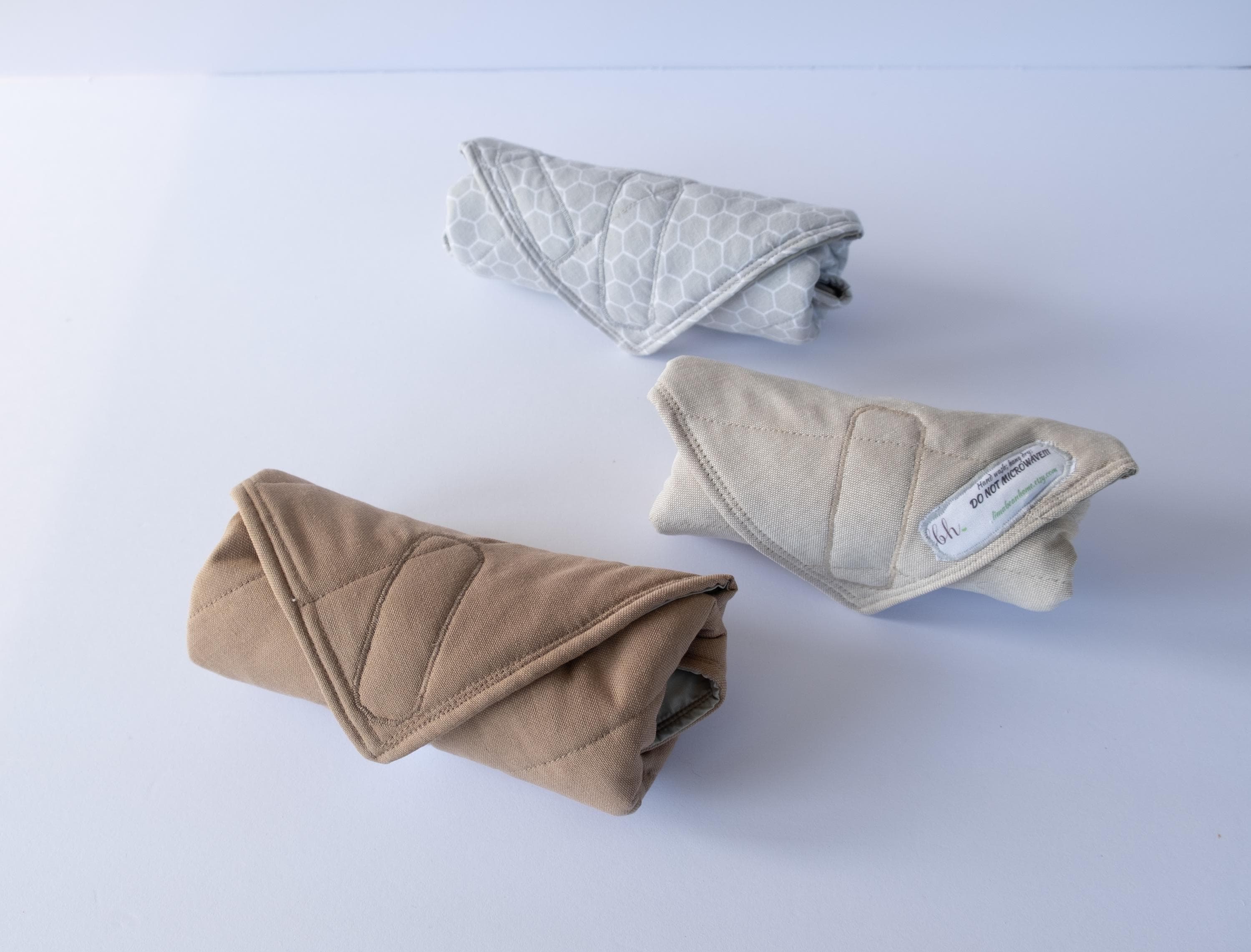 Insulated Burrito Wrap: Quilted Cotton Lunch Wrap