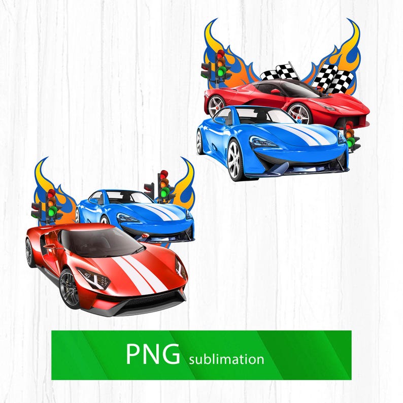 Racing birthday bundle PNG for crafters, Racing numbers png, Family matching png, birthday boy png image 3